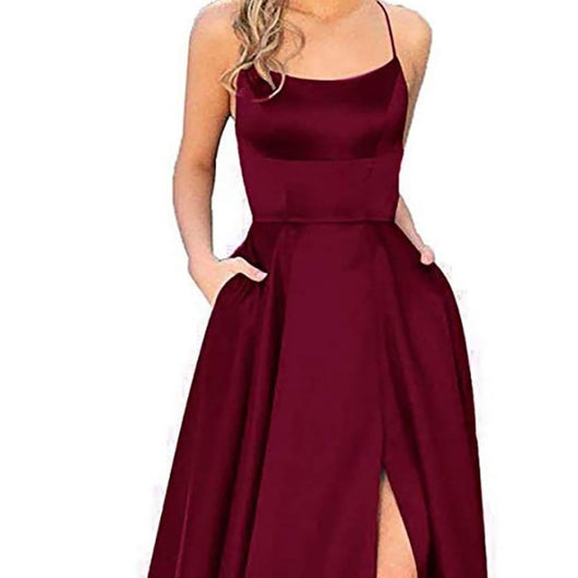 Vestido Largo Ajustado con Hombros Descubiertos para Damas de Honor y Eventos - Image 24