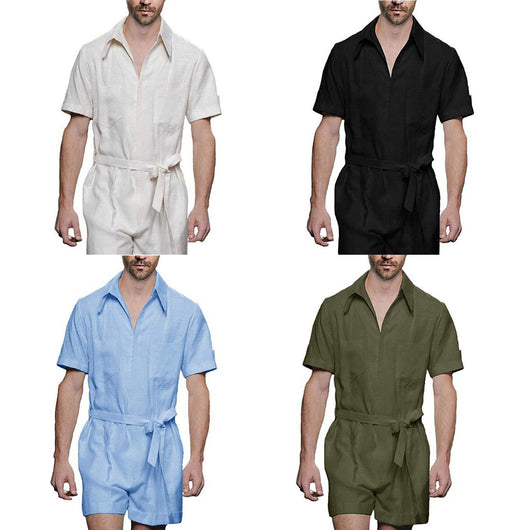 Conjunto Deportivo Casual para Hombre - Playera y Shorts Holgados - Image 9