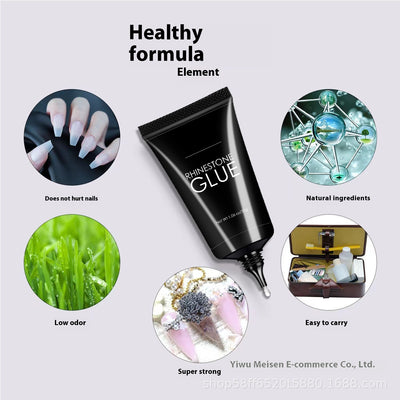 Gel Adhesivo Magic Hose para Uñas Postizas - Tecnología Black 30g