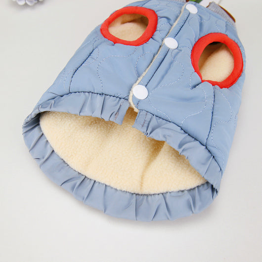 Chaleco de Terciopelo para Perros y Cachorros - Abrigo Cálido Otoño e Invierno - Image 9