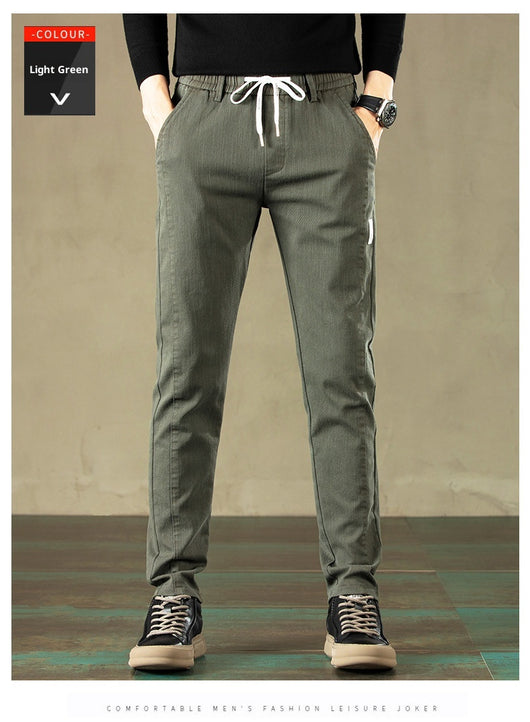 Pantalones Deportivos Rectos Elásticos para Hombre - Image 24