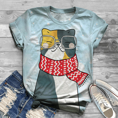 Camiseta Estampado Mascotas para Mujer - Image 8