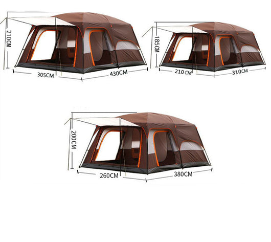 Carpa Glamping Familiar Impermeable de Lujo - Image 7