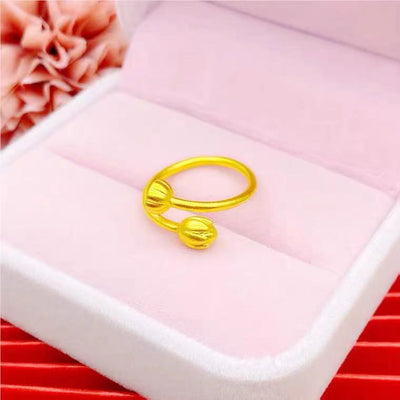 Anillo Dos Mundos en Oro 18K para Mujer - Oro Amarillo - Image 6
