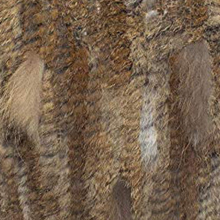 Chal Triangular de Pelo de Conejo Tejido - Image 40