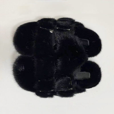 Pantuflas de Casa Verano Sólidas con Suela Gruesa y Doble Botonadura - Image 4