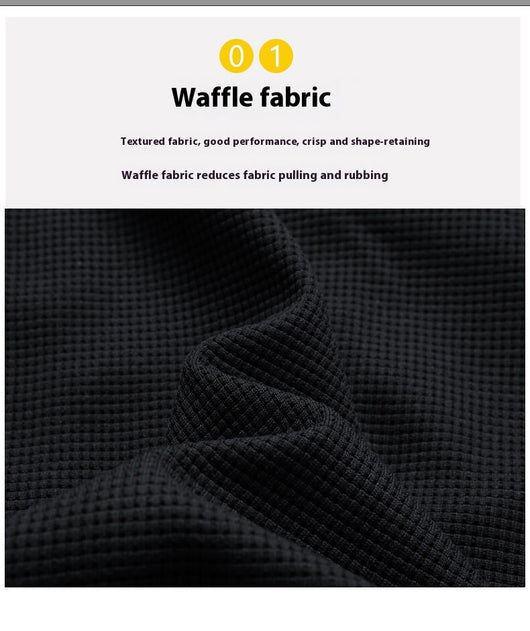 Sudadera Deportiva con Capucha Texturizada Waffle para Hombre - Image 10