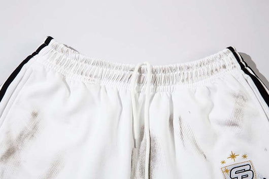 Shorts Casuales con Parche Bordado Estilo Vintage - Image 21