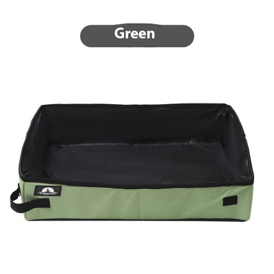 Arenero Portátil Plegable Impermeable para Gatos - Image 8