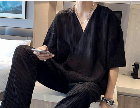 Traje Británico de Dos Piezas con Camisa de Cuello Diseñado - Image 20