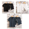 Negro Navy Blanco Set