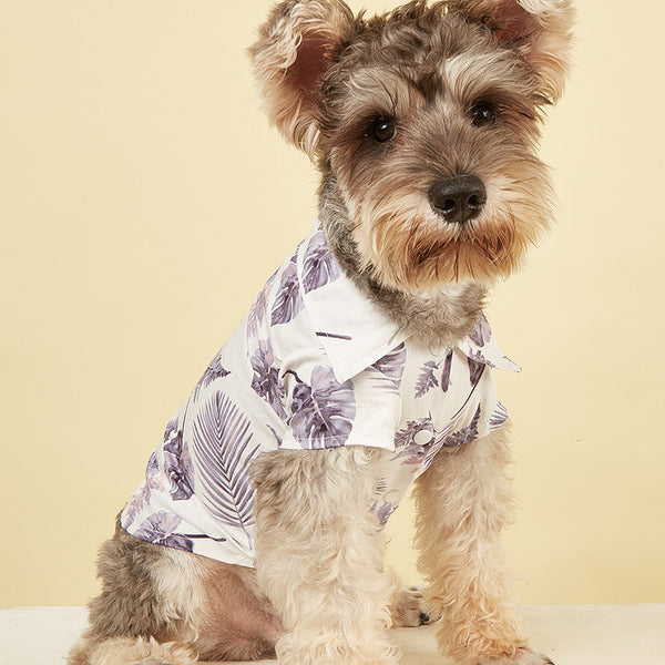 Camisa Hawaiana para Perros - Ropa de Verano Tropical