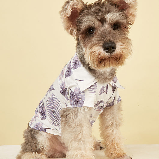 Camisa Hawaiana para Perros - Ropa de Verano Tropical