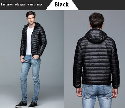 Chaqueta Acolchada Ultraligera con Capucha para Hombre - Image 11
