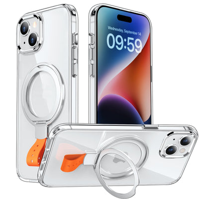 Funda Magnética Transparente con Anillo Giratorio y Soporte Ajustable - Image 21