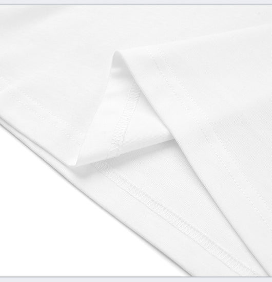 Camiseta Suelta con Estampado de Letras para Hombre - Image 3