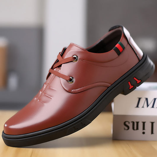 Zapatos Casuales de Cuero Suave con Punta Redonda - Image 6