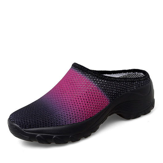 Pantuflas Plataforma Talla Grande para Mujer - Diseño Fashion con Malla Transpirable - Image 2