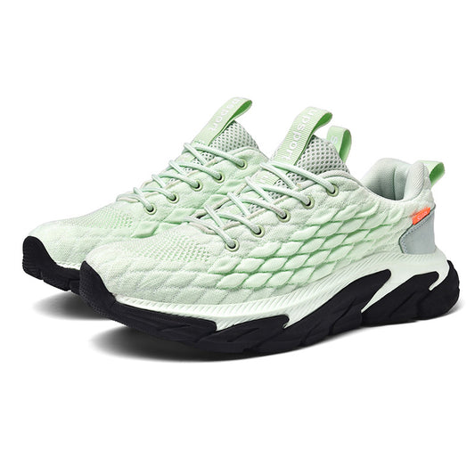 Tenis Casuales para Hombre Escamas de Pez Flama - Sneakers Transpirables Estilo Viral