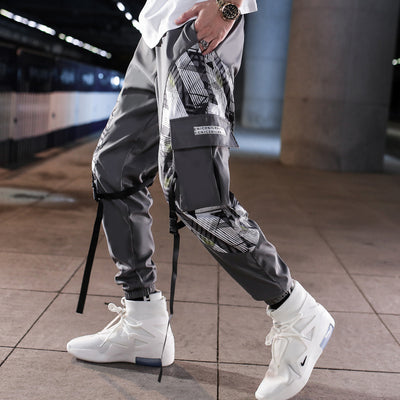 Pantalones Deportivos Hombre Primavera Verano Tendencia Tobillera Pantalones de Trabajo Casual Pareja Secado Rápido Hip Hop - Image 5