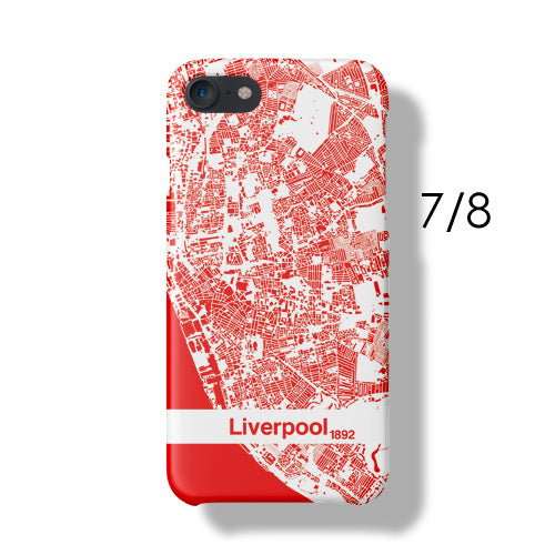 Funda Compatible con Apple - Diseño Mapa Arsenal Red Devils Liverpool - Image 16