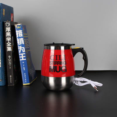 Taza Mezcladora Eléctrica Magnética con Carga USB - Image 4