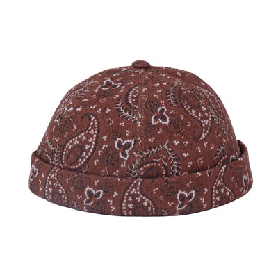 Gorra Estilo Señor Estampado Floral Melón para Primavera y Otoño Hombre - Image 21