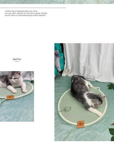 Nido de Ratán para Gatos Resistente sin Pelusa - Image 25