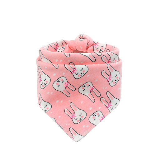 Babero Triangular de Algodón con Diseño Infantil y Doble Botón - Image 8