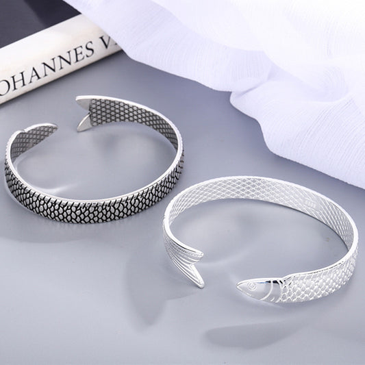Pulsera de la Suerte JINLONGYU Abierta para Mujer - Image 2