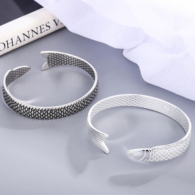 Pulsera de la Suerte JINLONGYU Abierta para Mujer - Image 2