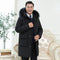 Abrigo Grueso Impermeable para Hombre - Abrigo Largo Térmico de Invierno