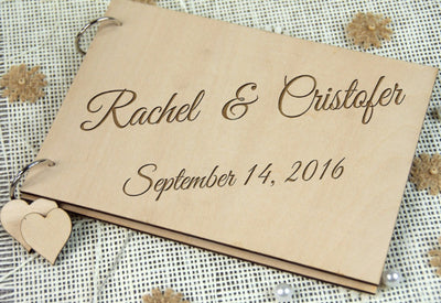 Libro de Firmas de Madera para Bodas - Image 10