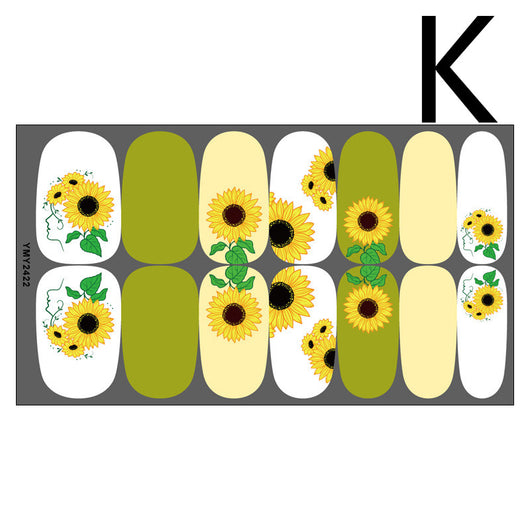 Pegatinas de Uñas Mariposas Hoja de Arce con Adhesivo - Image 32