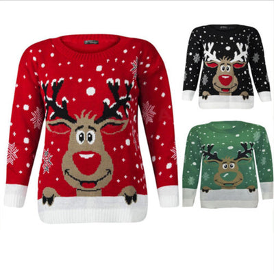 Suéter Pullover Talla Grande con Diseño Jacquard - Image 13