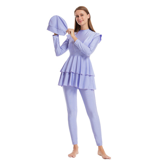 Traje de Baño Conservador Modesto para Playa y Piscina - Image 26