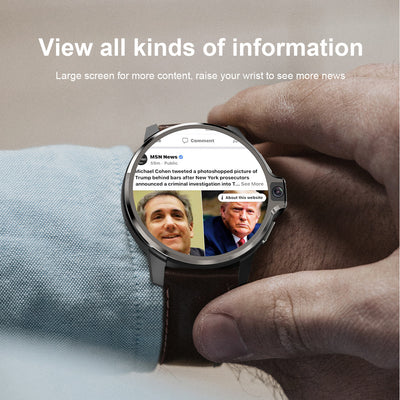 Reloj Inteligente 4G con Localizador, Monitor Cardíaco y Pantalla Grande Dual - Image 9