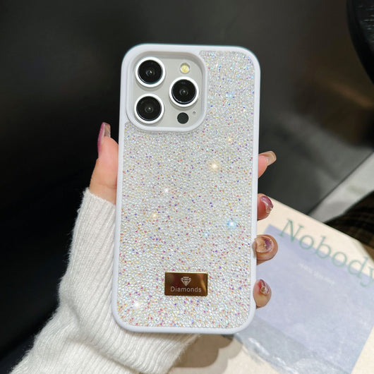 Funda Protectora para Celular con Cristales de Lujo - Diseño Diamante Completo - Image 7