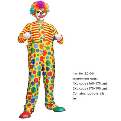 Disfraz de Payaso para Adultos y Niños - Traje Completo para Escenario - Image 6