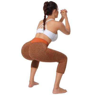 Pantalones de Yoga Cortos y Ajustados Efecto Durazno - Image 61