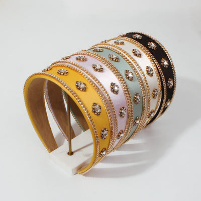 Diadema Barroca Retro con Cadena de Moda - Image 5