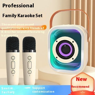Parlante Bluetooth Mini con Luces LED y Micrófono Inalámbrico para Niños - Image 17