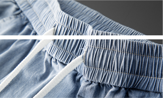 Pantalón Casual Recto de Cintura Alta - Largo Nueve Puntos Versátil - Image 9