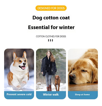 Abrigo Térmico para Perros Grandes - Chaleco Acolchado Impermeable de Polar - Image 14