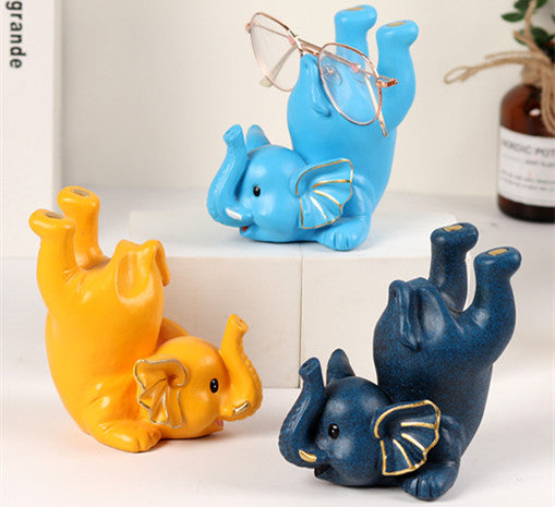 Repisa Decorativa Elefante de la Suerte para Gafas
