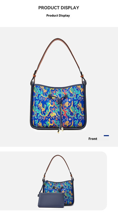 Bolso de Cuero Genuino Estilo Minimalista Lujo - Gran Capacidad - Image 10