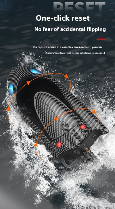 Barco de Carreras Teledirigido de Alta Velocidad con Motor Turbojet Refrigerado - Image 29