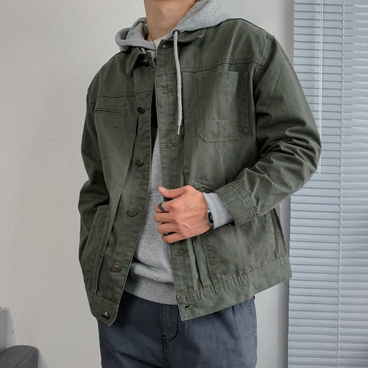 Chaqueta Denim Retro Casual para Hombre - Estilo Clásico - Image 13