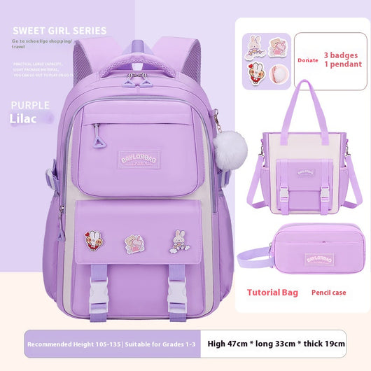 Mochila Escolar de Gran Capacidad Ergonómica para Niños - Image 31