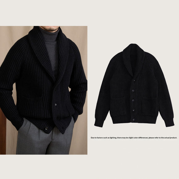 Cardigan Cálido y Elegante para Hombre - Perfecto para el Día a Día